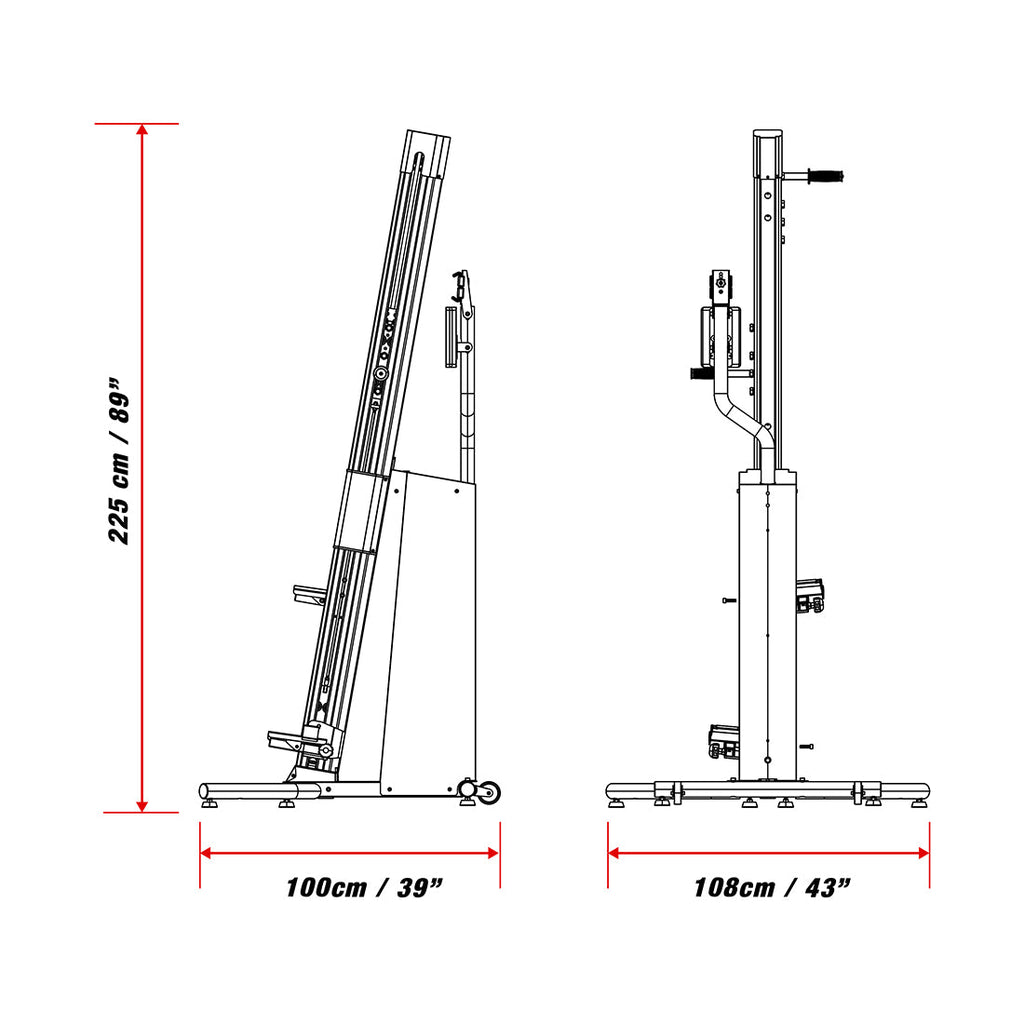 Xebex Fitness Vertical Climber 3.0 Smart Connect