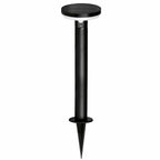 4lite Antheia Solar IP54 Die-Cast Aluminium LED Outdoor Bollard Light with Built in PIR Motion Sensor