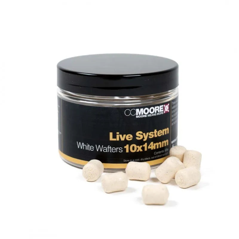 CC Moore Live System White wafters 10x14mm