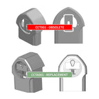 Ultraframe CCTA001 Glazing Bar End Cap