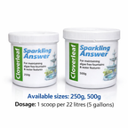 Cloverleaf Sparkling Answer 250g | 500g Clean Ornamental Water Treatment