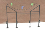 14' Wall-Mount Builder® Rig: Advanced 1