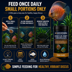 Aquacadabra Discus Diet Granules High Protein Tropical Aquarium Fish Food