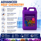 Aquaforest Component 3 in 1 Marine Reef Dosing Balling Solution Calcium Mg KH