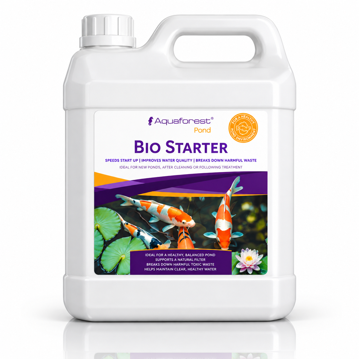 Aquaforest Bio Starter 1L – Nitrifying Bacteria for Garden Ponds