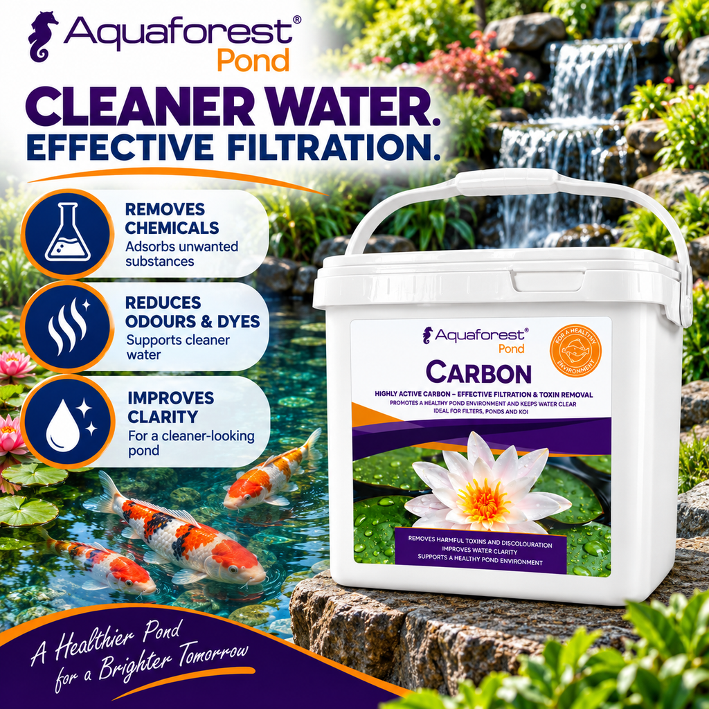 Aquaforest Carbon Pond 5L – Activated Carbon for Pond Filters