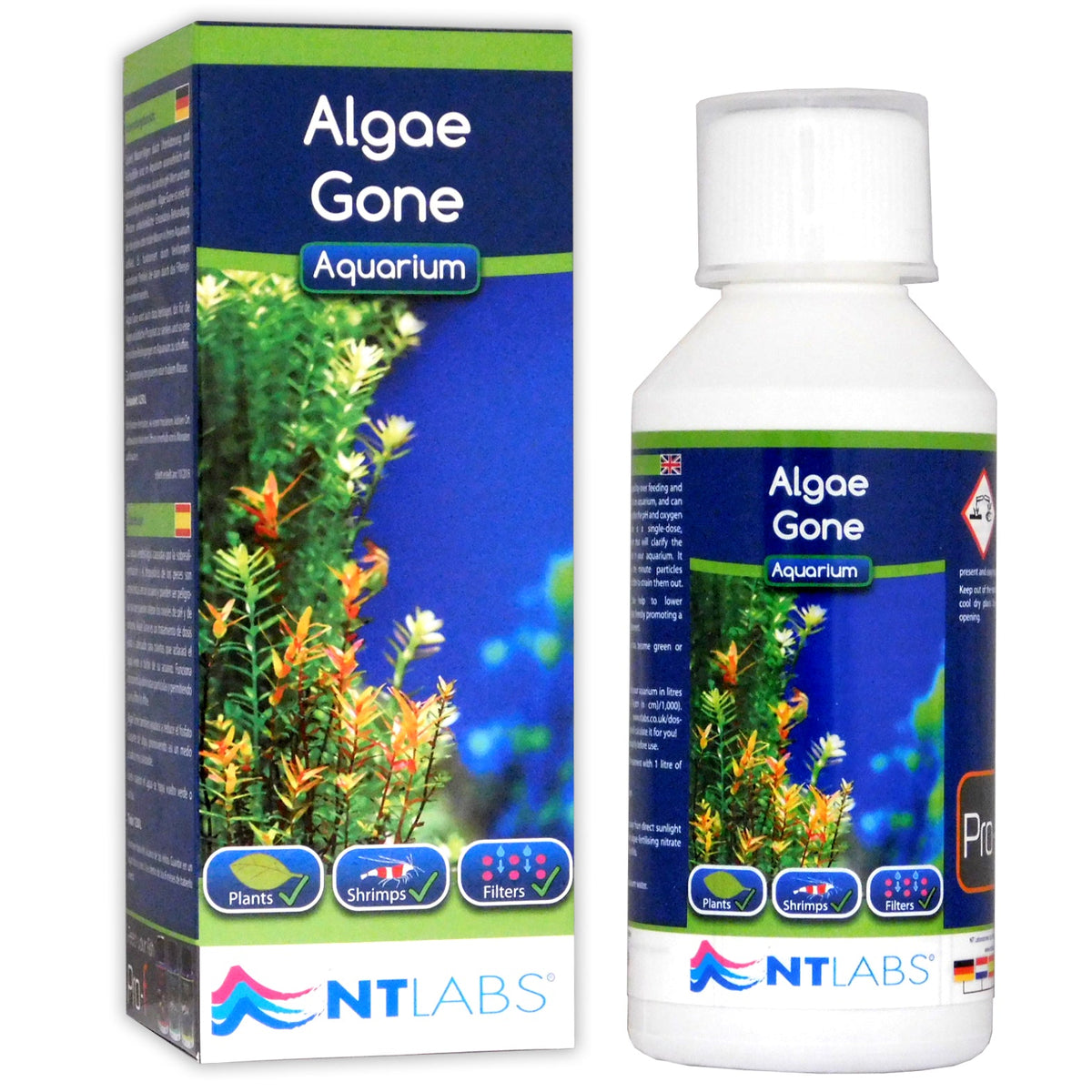 NT Labs Algae Gone 250ml - Aquarium Water Clarifier