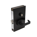 FHC 6" X 10" RH Center Lock Office Function - Matte Black - CL6100RHMB