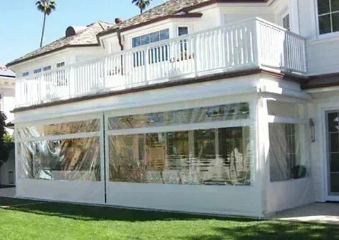 30 MIL Clear Vinyl Tarp - 6' x 8'