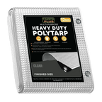 Clear Poly Tarp 6' x 10'