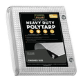 Clear Poly Tarp 6' x 10' Case of 16