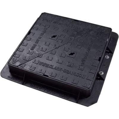D400 Ductile Iron Double Triangular Manhole Cover - All Sizes
