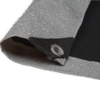 Closeout - 6' x 8' Silver/Black Poly Tarp