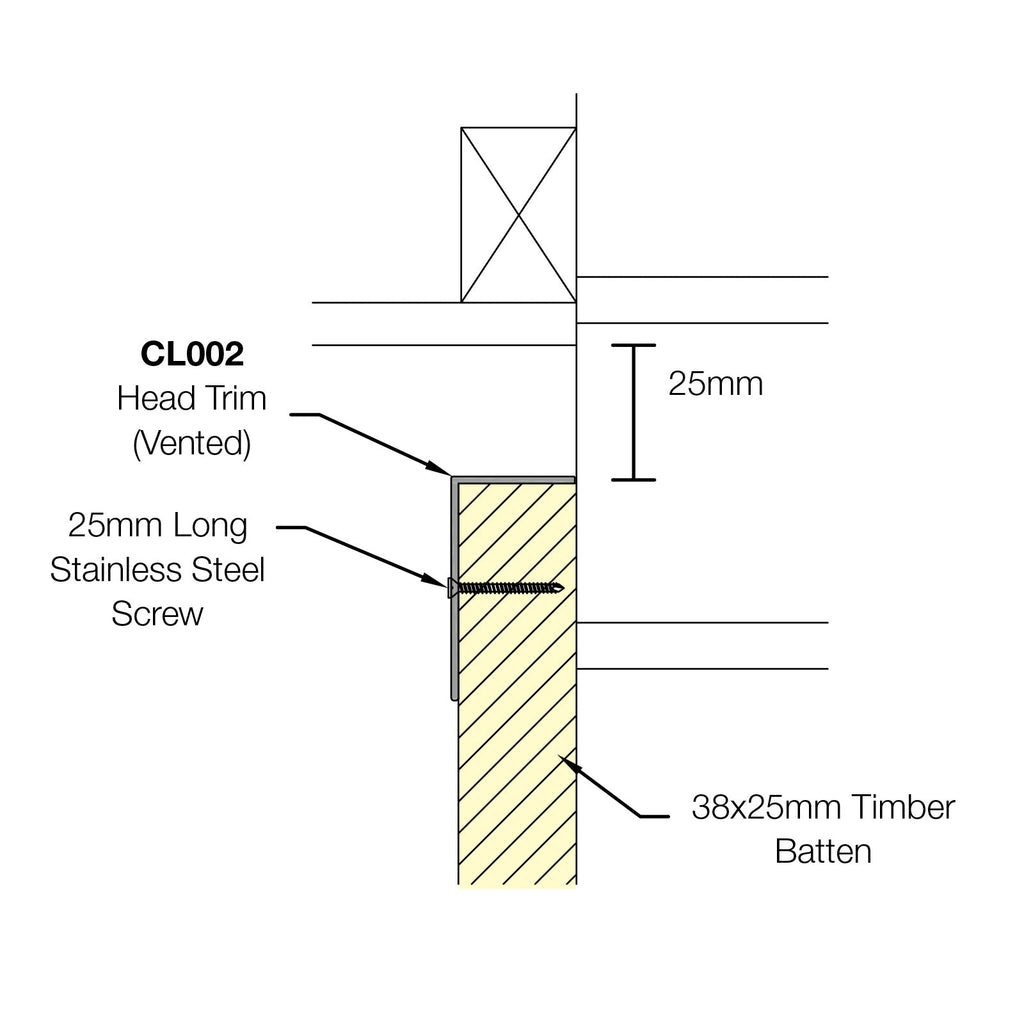 Coastline Cladding Head Trim