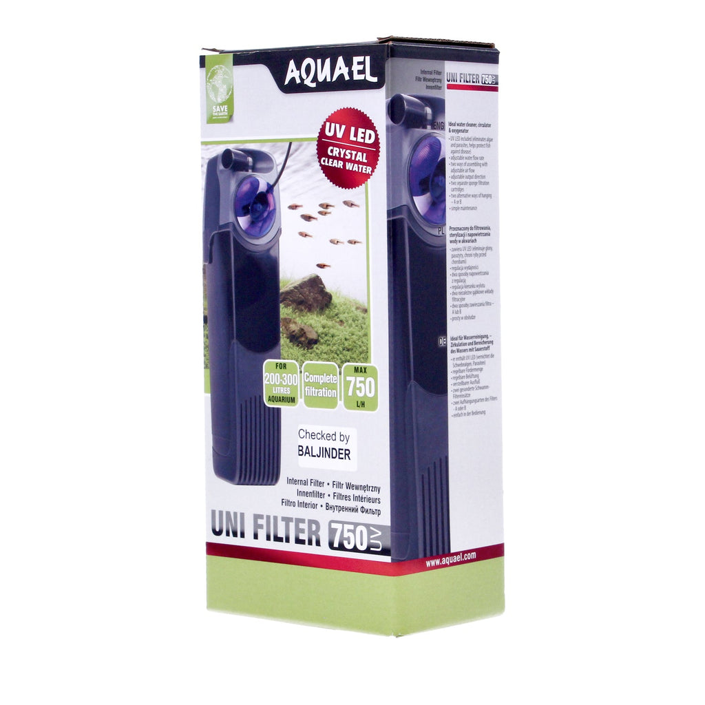 Aquael Unifilter 750 UV - Internal Filter with Steriliser
