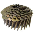 Coil Roofing Nails Hot Dipped Galvanized Ring Shank - All Lengths