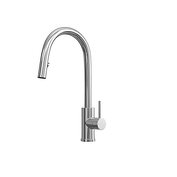Kitchen Sink Mixer w/ Concealed Pull Out Hose and Spray Head - Ellsi