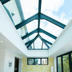 Double Glazed Contemporary Roof Lantern with Active Blue Glazing - All Sizes