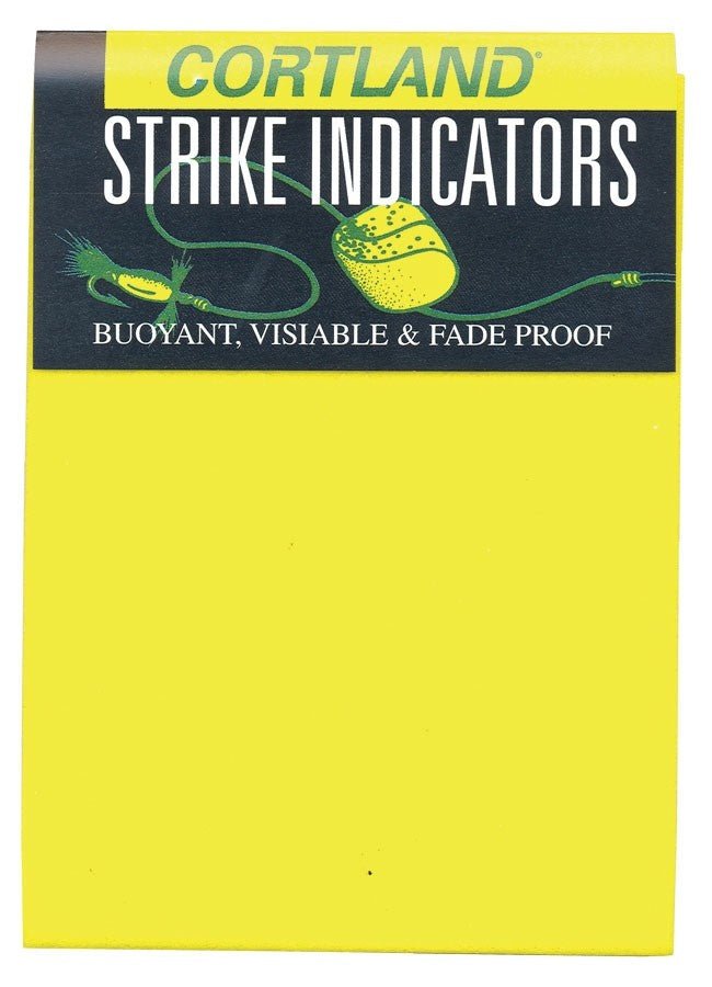 Cortland foam strike indicators