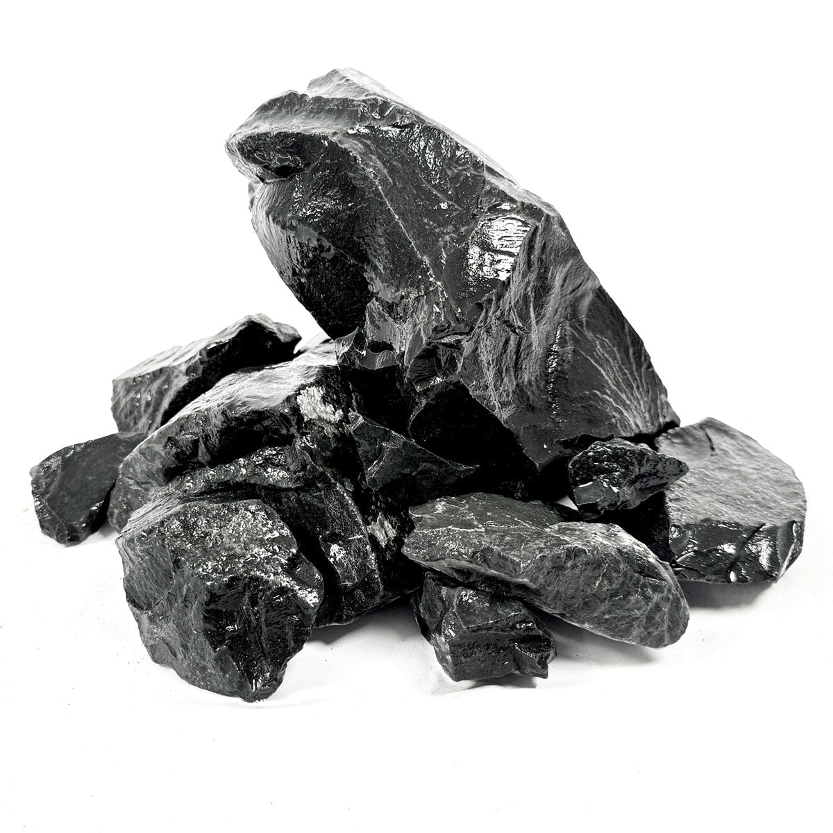 Fluval Black Basalt Stone Rock Aquarium Fish Tank Aquascaper Mega Kit