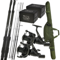 NGT 10ft Profiler Rods & CR60 Reels Full Set Up