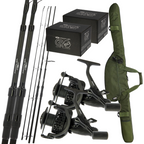 NGT 10ft Profiler Rods & CR60 Reels Full Set Up