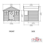 Cubby Playhouse - 6ft x 4ft