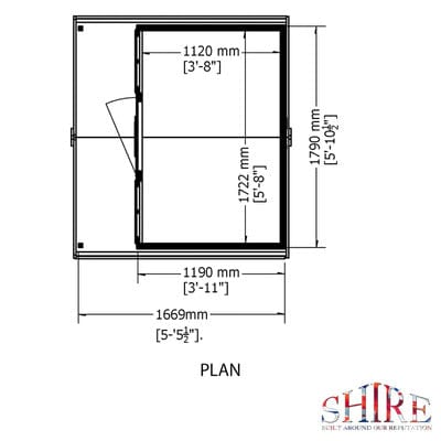 Cubby Playhouse - 6ft x 4ft