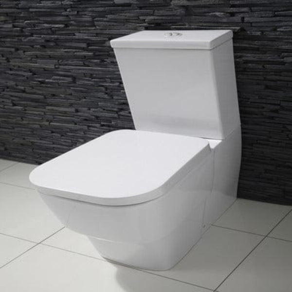 Cubix Flush to Wall Toilet Set