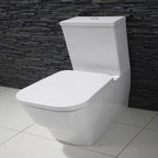 Cubix Flush to Wall Toilet Set