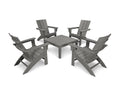 Westport 5-Piece Adirondack Conversation Set