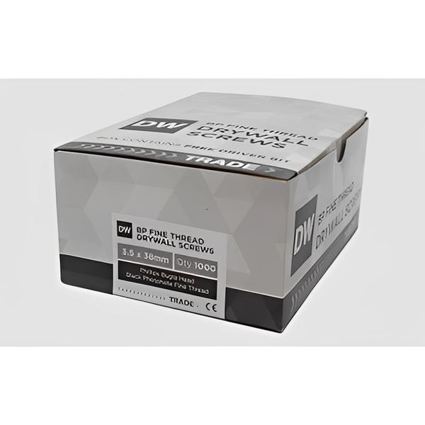 Fine Thread Black Phosphate Drywall Screws - All Sizes