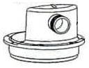 Cyprio Replacement UV Outlet Head for Bioforce 250, 500 & 1000 UVC