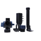 Aquacadabra Pond Fountain Nozzle Kit with Flow Control Nozzle Kit 1/2" + 1"