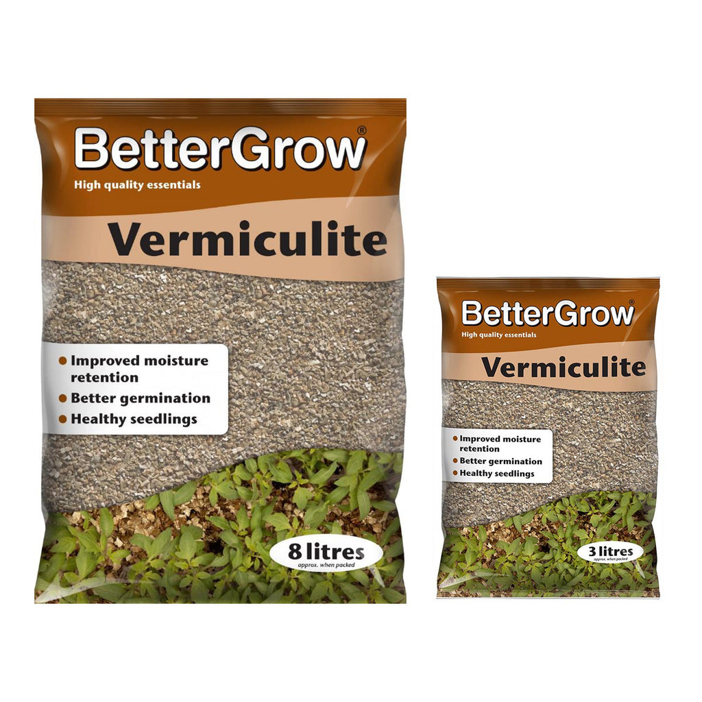 Growth Techonlogy BetterGrow Vermiculite – 3L or 8L for Seeds & Moisture