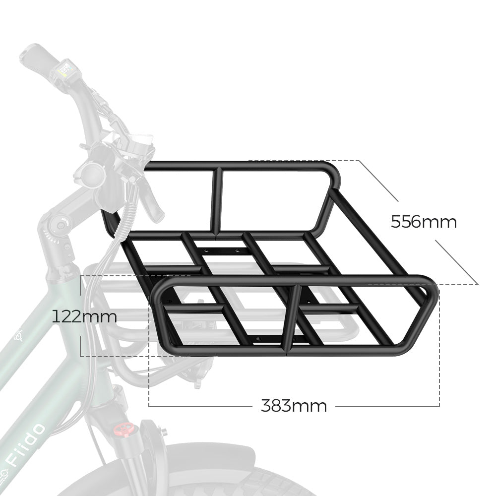 Front basket for T2 - Carry More, Ride Further