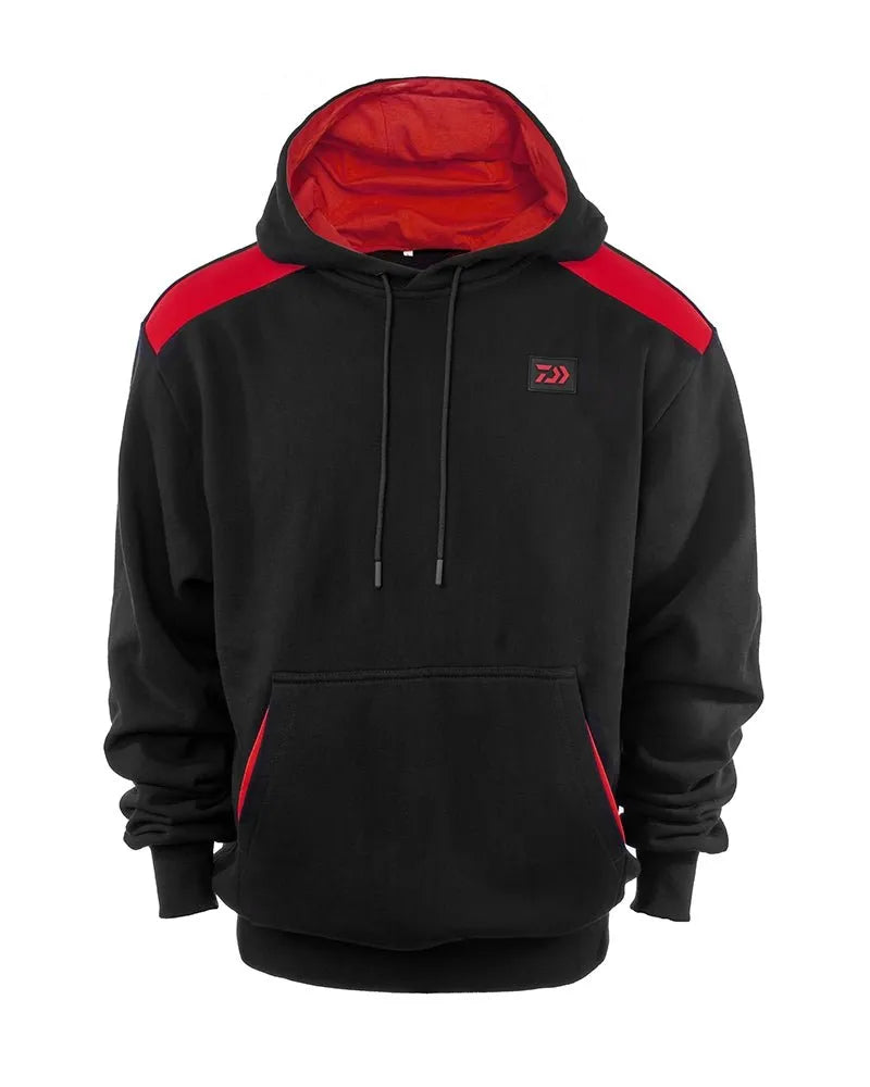 Daiwa D VEC Red Black Hoodie