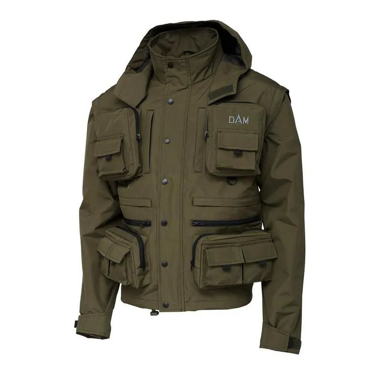 DAM Waterproof Wading Jacket Green
