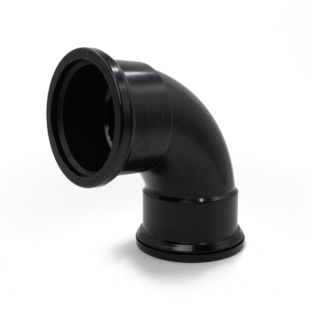 Example of 110mm Soil 90° Bend (Double Socket)