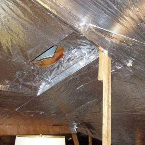 Perforated Roof Deck Radiant Barrier House Wrap Reflective Insulation Foil - All Sizes
