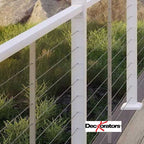 Deckorators Contemporary Cable Rail Posts