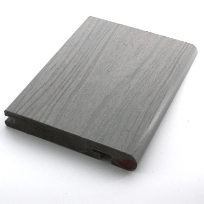 RynoTerrace Signature Mahogany Capped Composite Bullnose Deck Board Sample