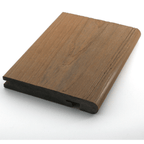 RynoTerrace Signature Mahogany Capped Composite Bullnose Deck Board Sample