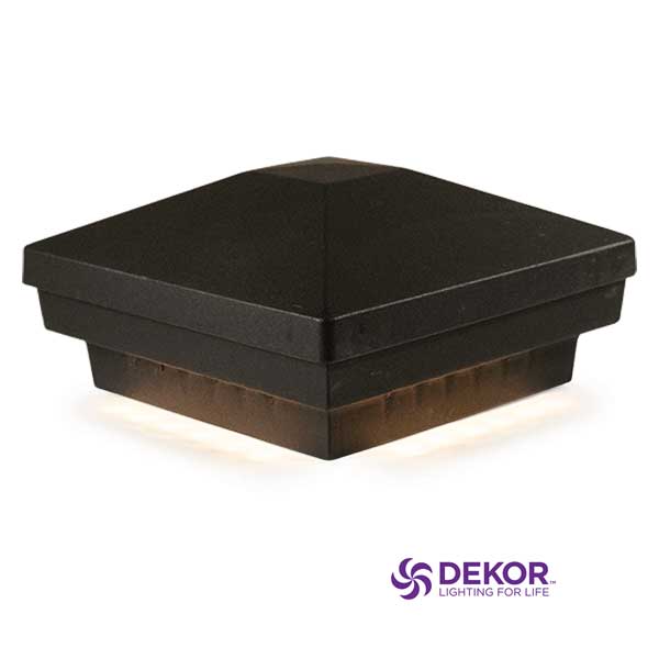 Dekor Pyramid Post Cap Lights
