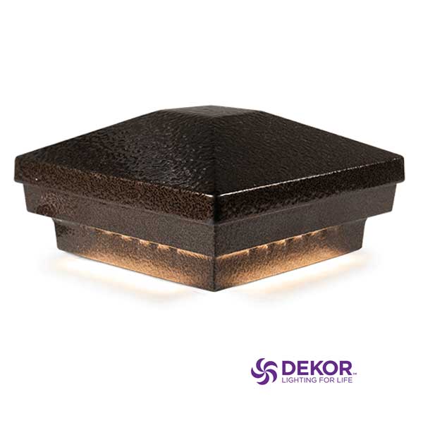 Dekor Pyramid Post Cap Lights