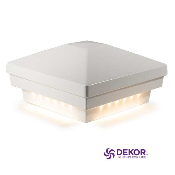Dekor Pyramid Post Cap Lights