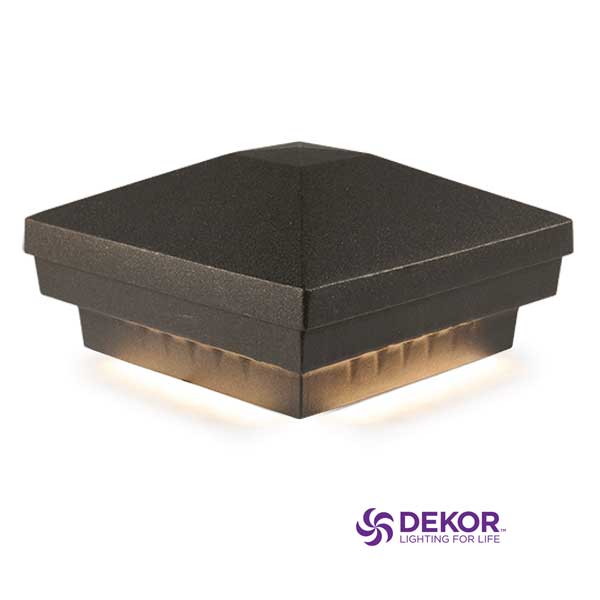 Dekor Pyramid Post Cap Lights