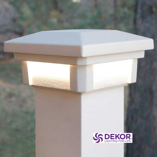 Dekor Savona Post Cap Lights