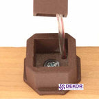 Dekor Square Aluminum Baluster End Caps