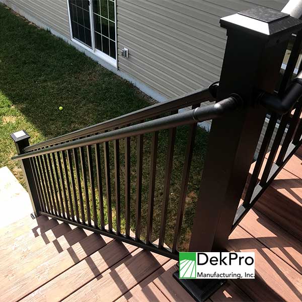 DekPro ADA Handrail Quick Return Bracket